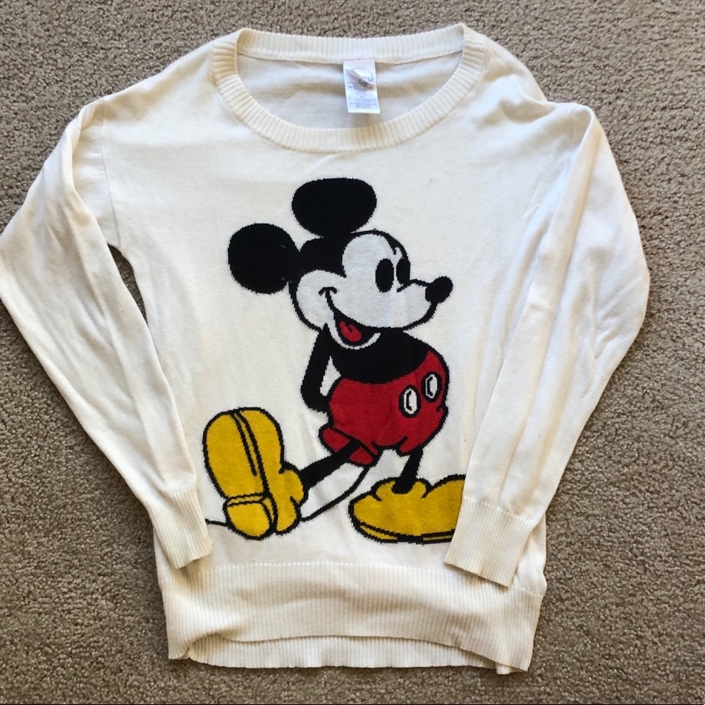 vintage mickey mouse sweater
